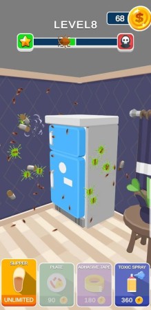 Beware of сockroaches!（当心蟑螂）