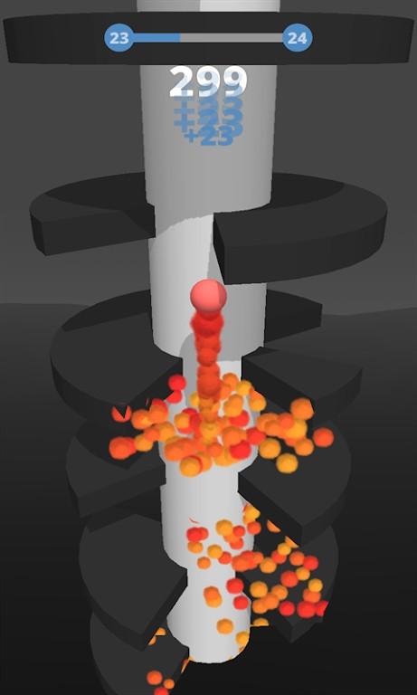 Flood Jump（洪水跳球）