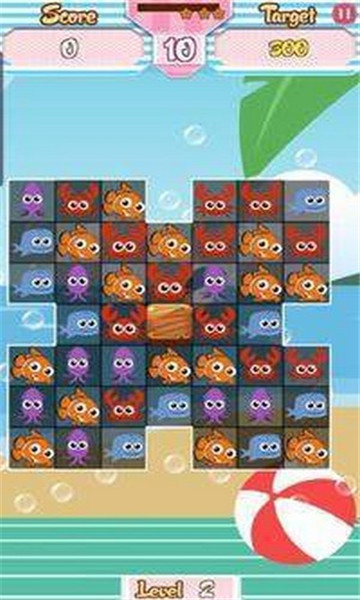 SeaAnimalsCrushBombBlastAsyik（海洋动物爆炸红包版）