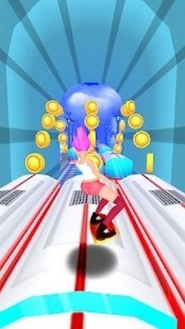 subway princess endless runner（无尽的地铁公主跑步）