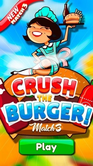 crush the burger（粉碎汉堡豪华三消）