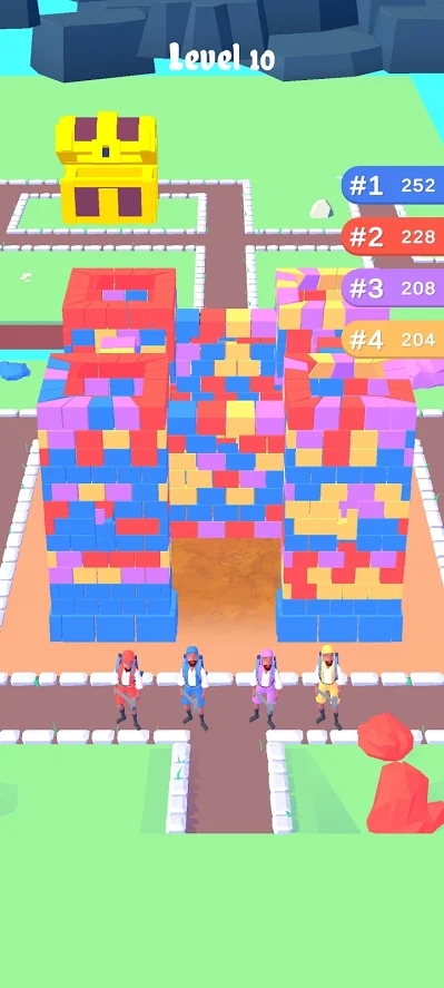 Building Race（建筑竞赛）