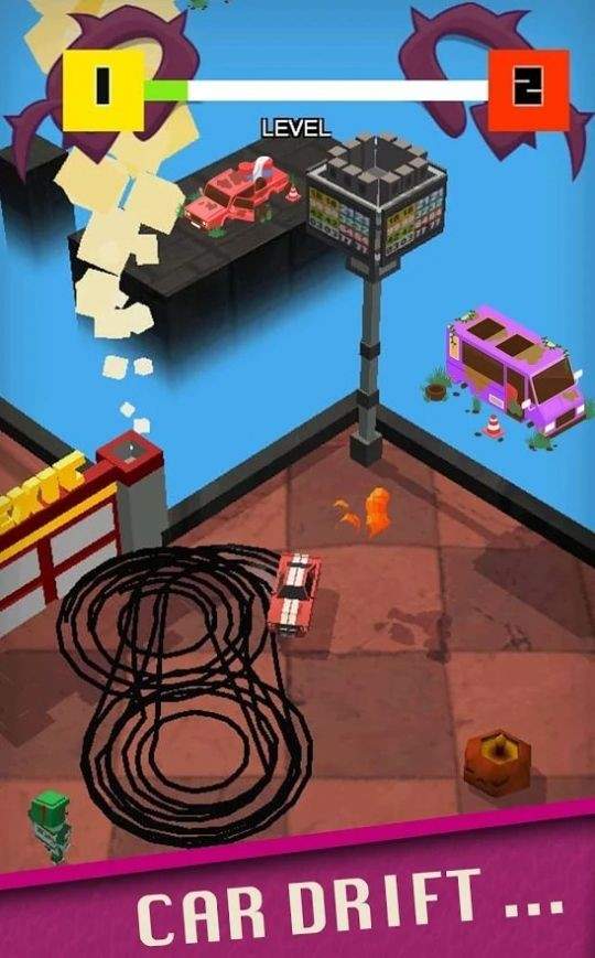 Zombie Drift Racing Car（合并汽车飘移）