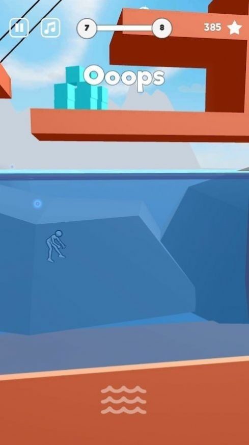 Right Jump（小人特技跑酷）