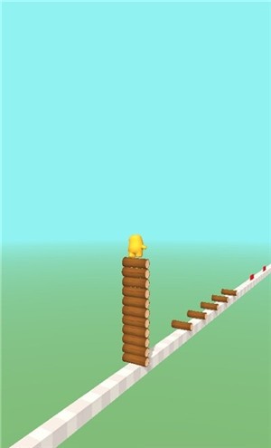 Crossy Logs（独木桥上叠圆木）