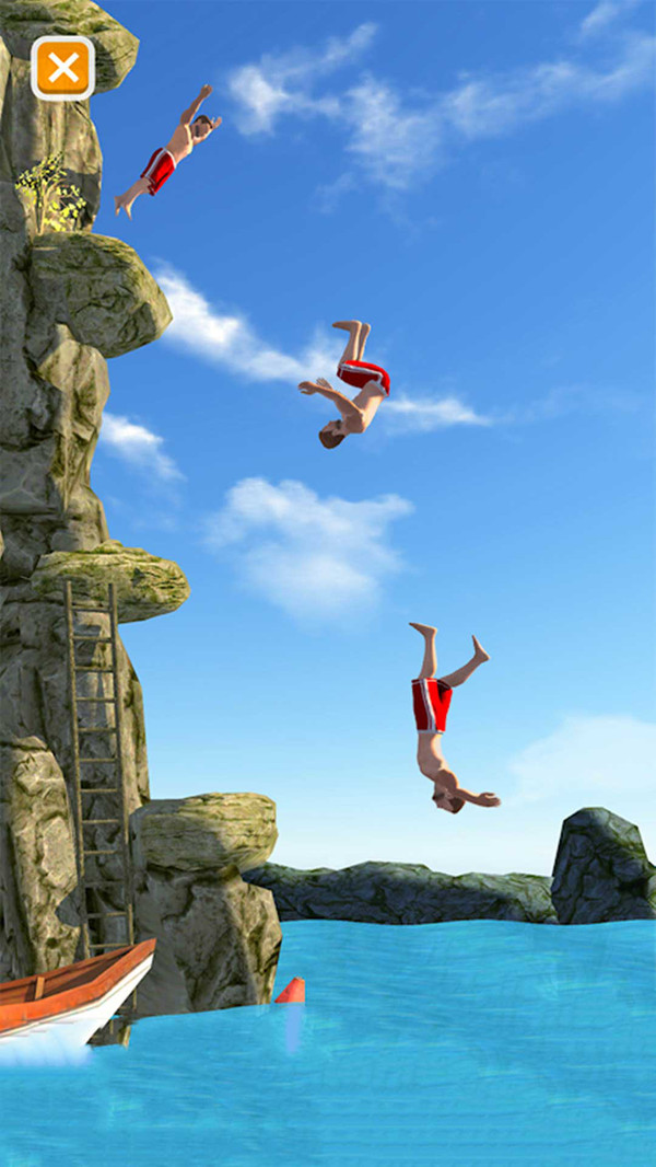 悬崖花样跳水游戏