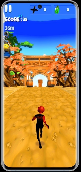 spiderninja（蜘蛛忍者超级英雄奔跑）