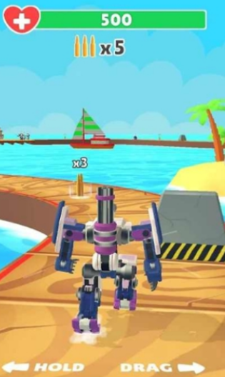 roborunshiftandshoot（机器人跑酷射击）