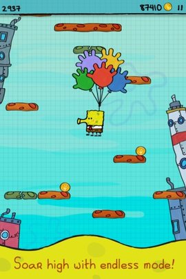Doodle Jump SpongeBob SquarePants(涂鸦跳跃之海绵宝宝)