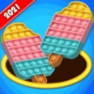 手指解压气泡布