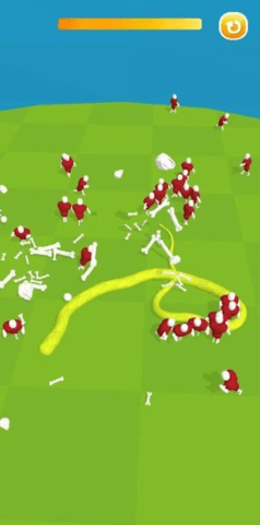 蛇形粉碎3D（Snake Crusher）