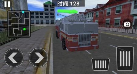 模拟真实消防车