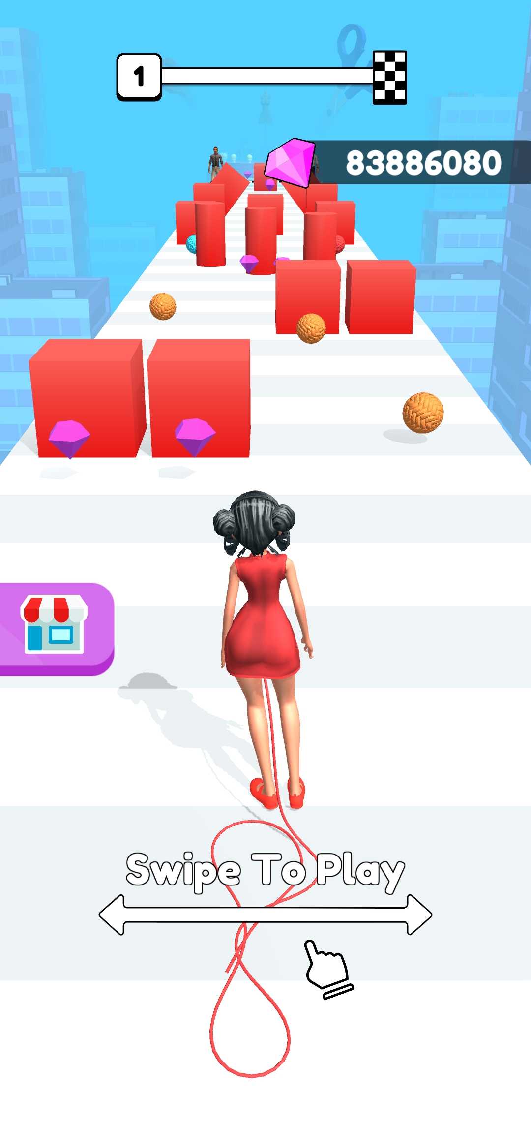 小姐姐衣服开线了