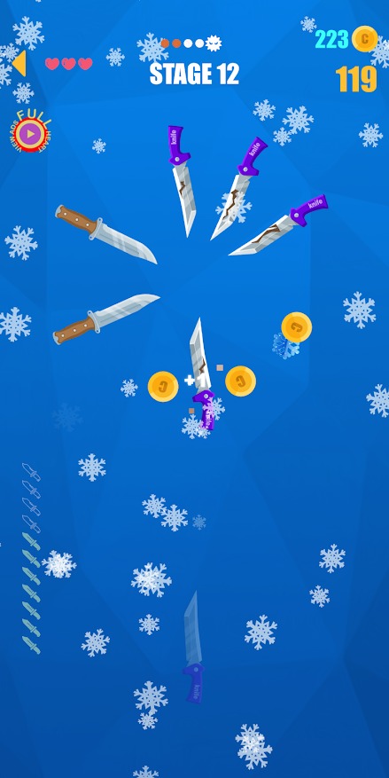 Knife Master(飞刀切木板)