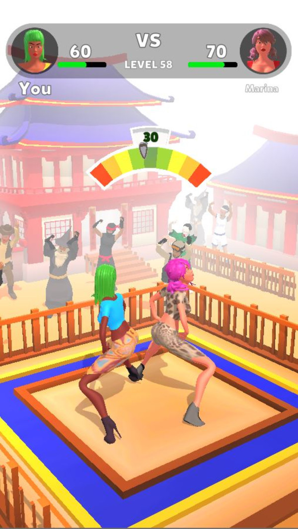 翘臀对决 翘臀对决