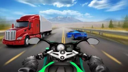 交通摩托车比赛Racing