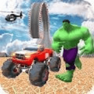超级英雄怪物卡车比赛