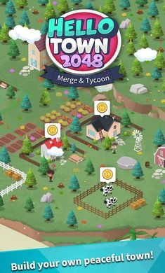 Hello Town 2048(你好小镇2048)