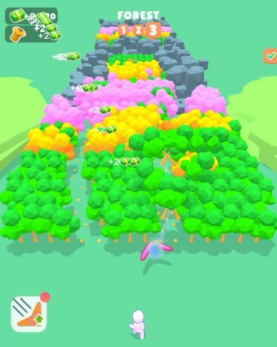 Boomerang Throw: Cutting