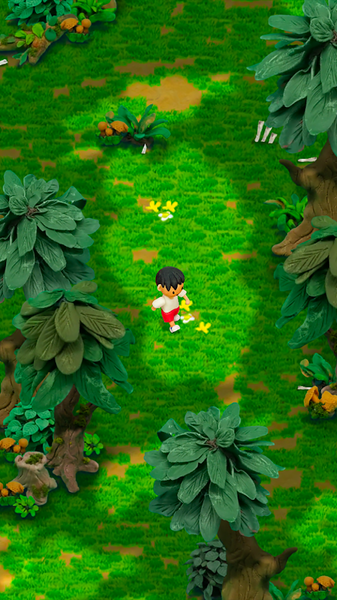 ねんどの無人島