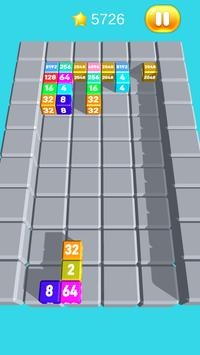 Chain Cube Merge: Tetris 2048
