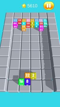 Chain Cube Merge: Tetris 2048