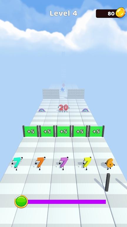 控制数字的变化(ScaleNumberRunner)