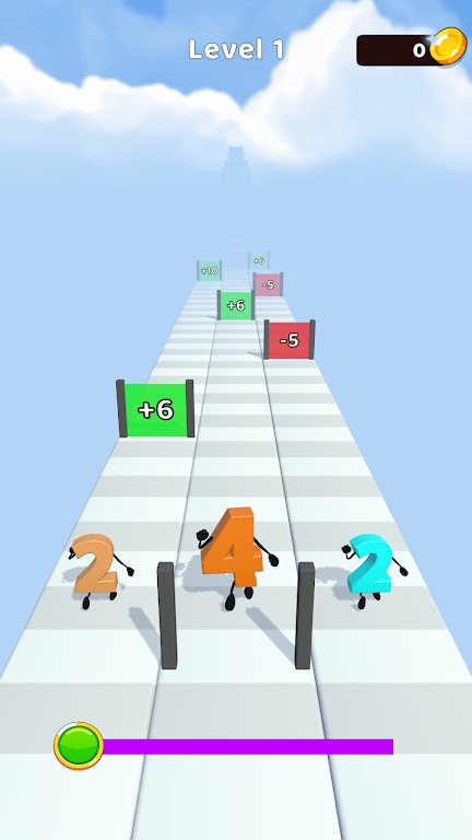 控制数字的变化(ScaleNumberRunner)