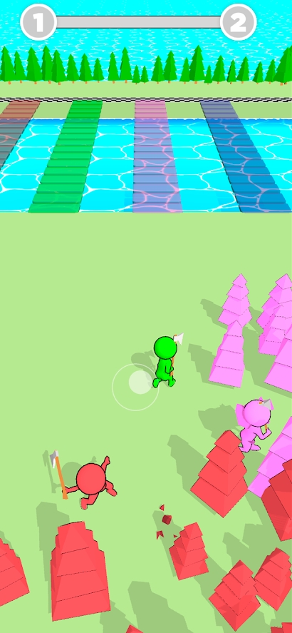 LumberjackRace3d(伐木工人比赛)