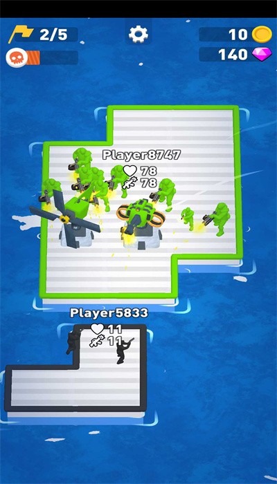 筏战疯狂海战手游