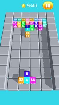 Chain Cube Merge: Tetris 2048