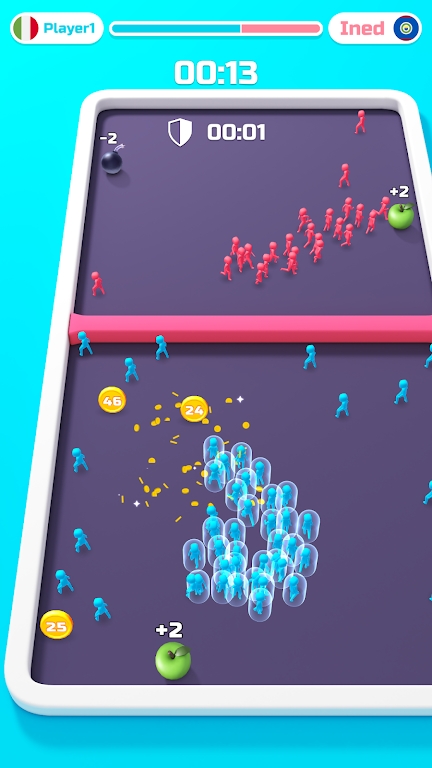 争夺甜甜圈3DSnakesBrawl