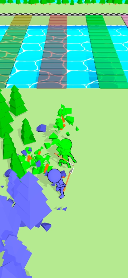 LumberjackRace3d(伐木工人比赛)