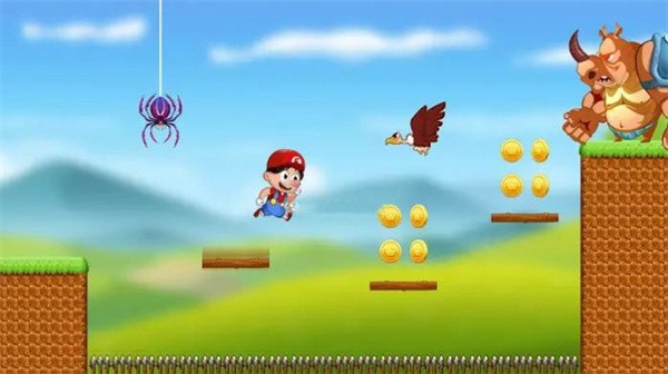 超级兄弟快跑游戏(super bros run)