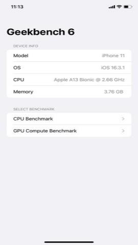 Geekbench6 第1张图