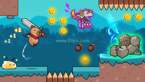 水豚的世界超级奔跑 水豚的世界超级奔跑