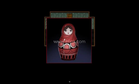 黑色花与红山羊