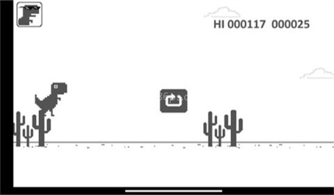 恐龙跳一跳小游戏
