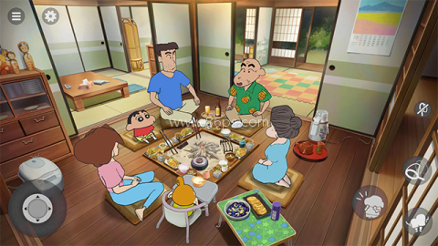 蜡笔小新煤炭镇的小白