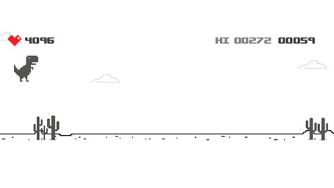 恐龙跳一跳小游戏 第3张图