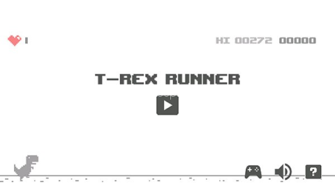 恐龙跳一跳小游戏 第1张图