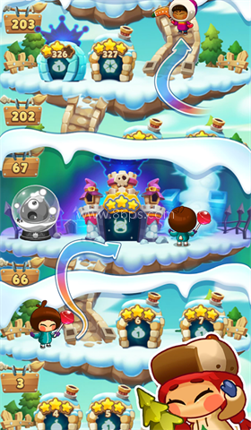 怪物克星冰滑梯