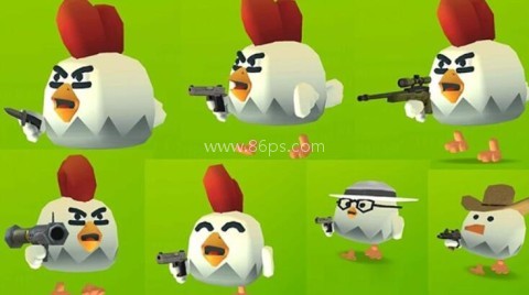 鸡战真人联机版