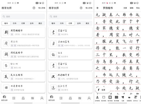 练字大师 第1张图