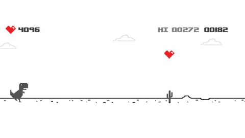 恐龙跳一跳小游戏 第4张图