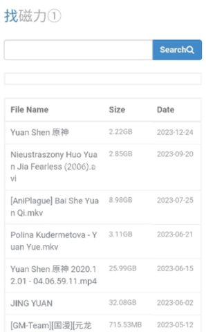 磁力王搜索引擎