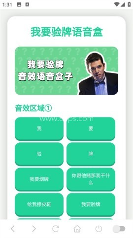 我要验牌语音盒