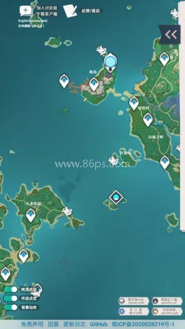 空荧酒馆原神地图工具 空荧酒馆原神地图工具