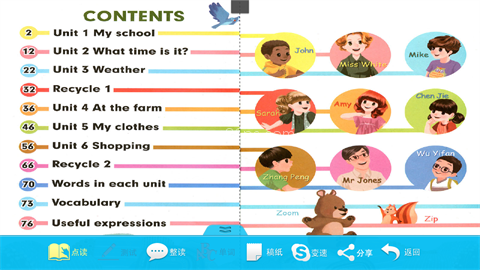 人教PEP英语四年级下册 第4张图