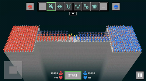 布娃娃战争模拟器